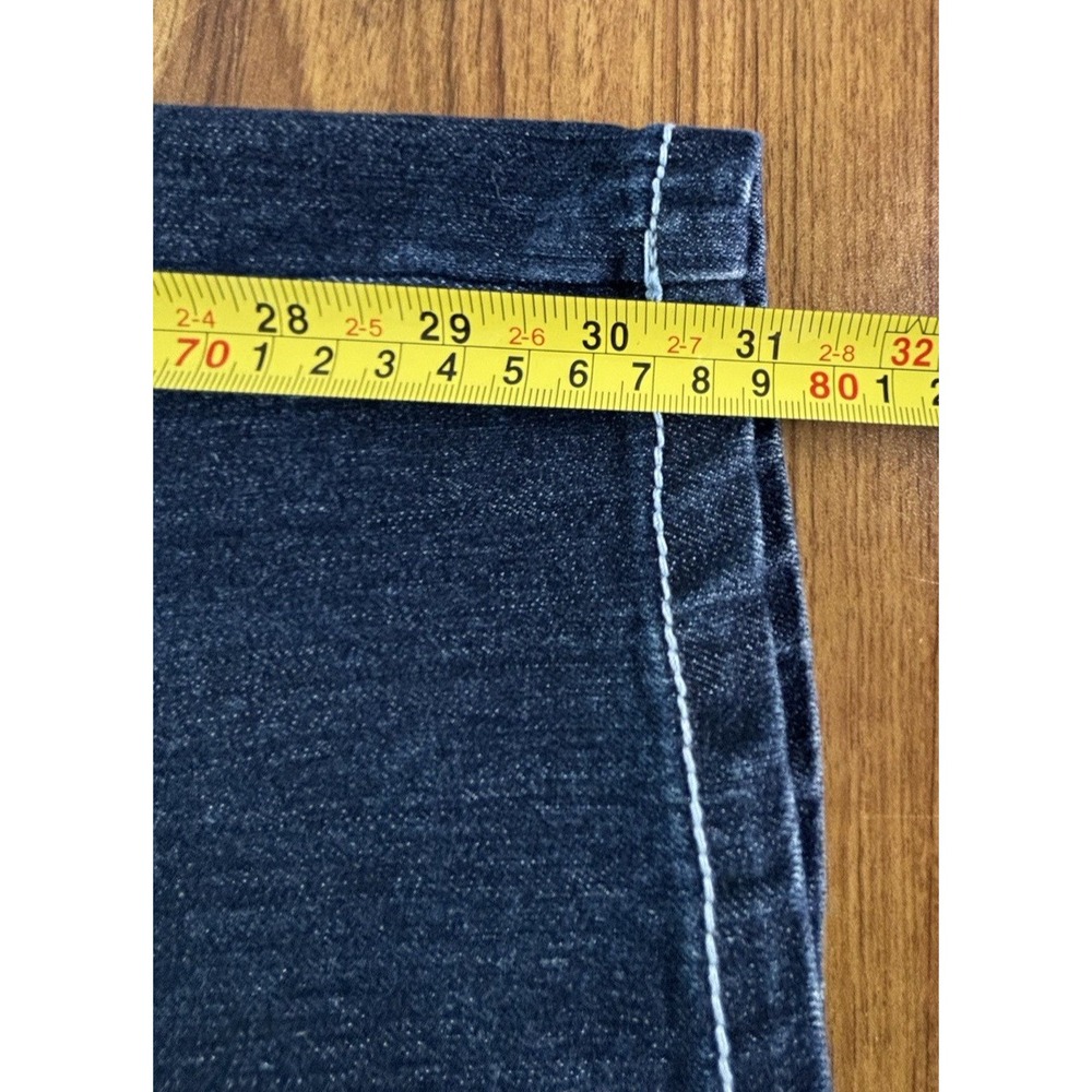 One 5‎ One Denim Jeans Womens Size 10 Dark Wash 90s Embellished Rhinestone - Picture 11 of 11